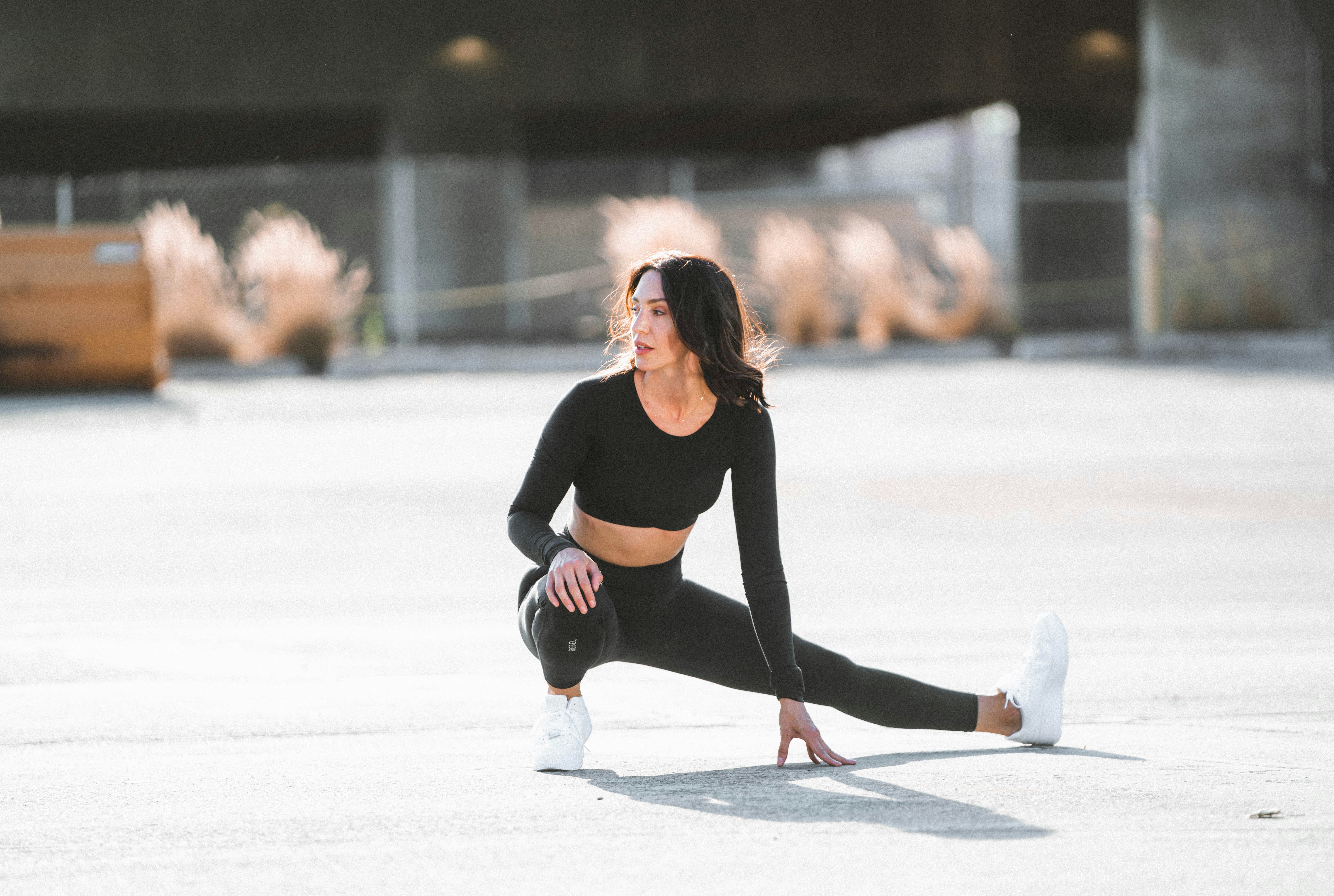 Athlete training with Stride Up